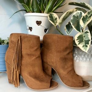 DV by Dolce Vita Fringe Booties